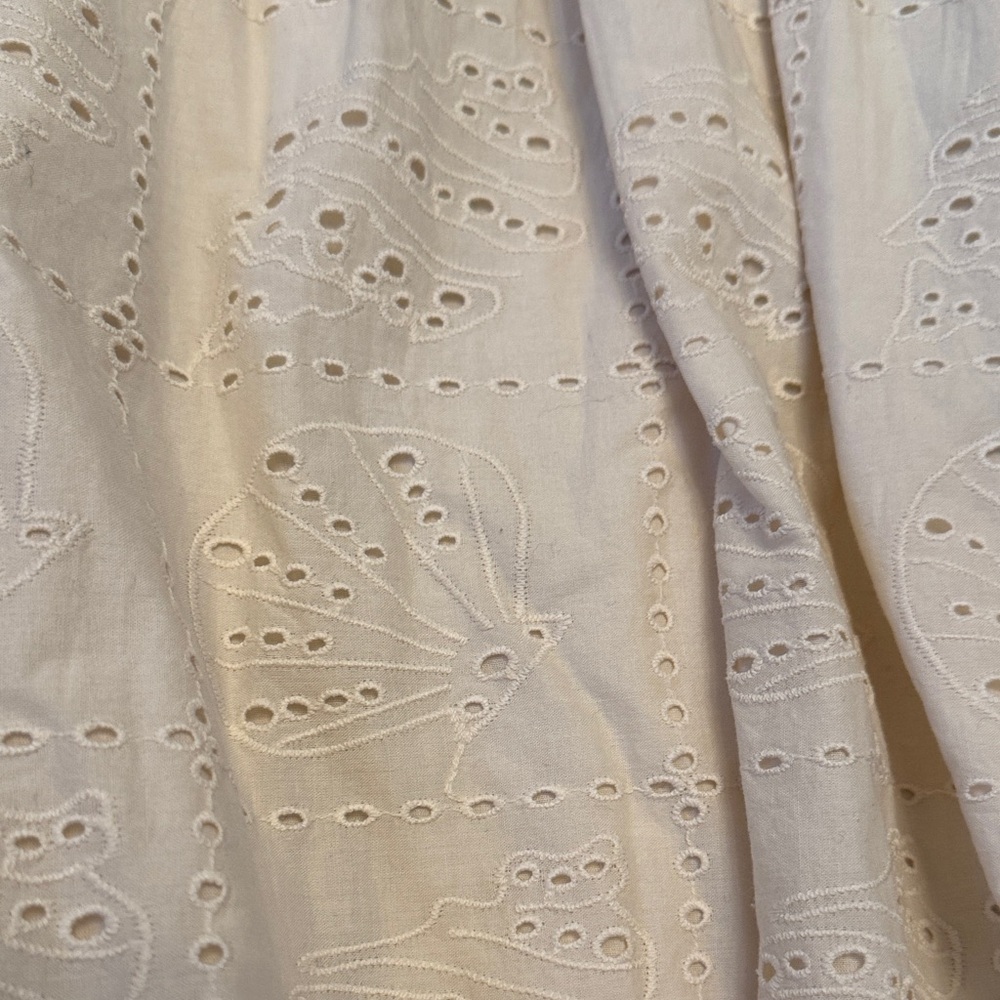 Universal Thread eyelet seashell A-line dress Siz… - image 5